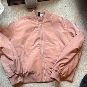 Women's Pink Bomber Jacket